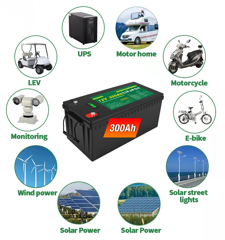 LiFePO4 BMS Lifepo4 Battery Pack 12V 48V 120Ah 150Ah 170Ah 200Ah 300Ah LiFePO4 Lithium Ion Battery 12V