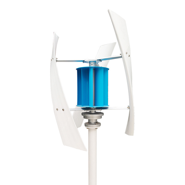 wind turbine 500-800w system 12V/24V/48V Vertical Axis Wind Turbine Wind Power System generador eolico vertical