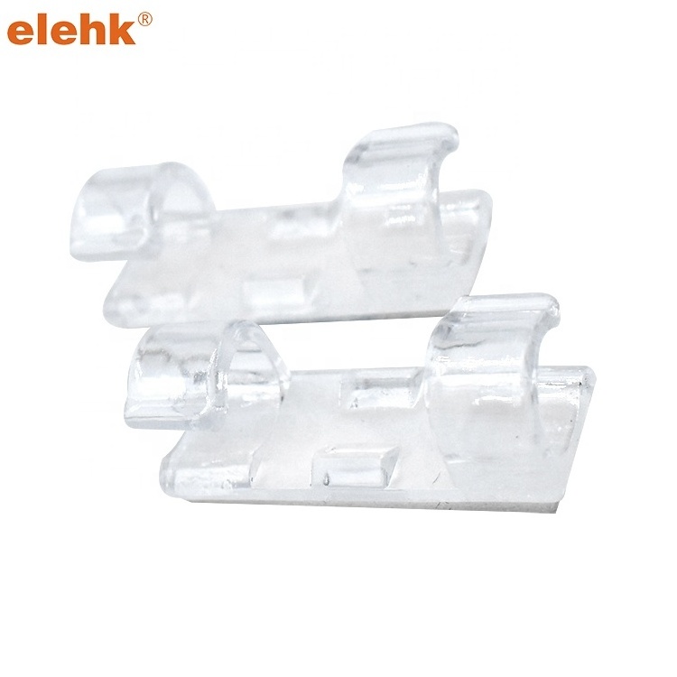 elehk Wall Clip Adhesive Cable Plastic System Self Clear Clips 1000 Pack  Manufacturers Wire clip to fix cable in wall