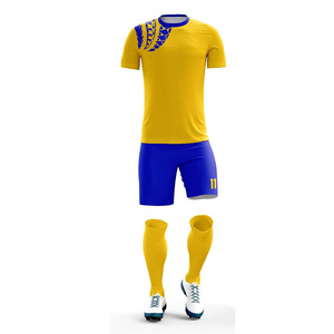 Wholesale Soccer Uniform Customized Men Plain Soccer Uniform Comfortable Soccer Uniform 2024