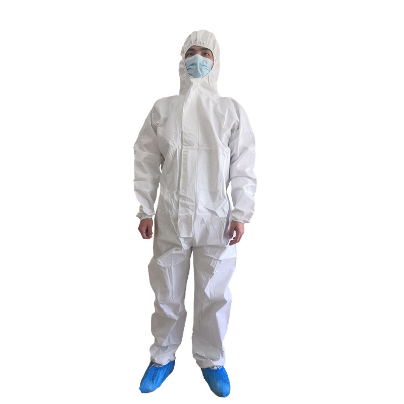 Guardwear OEM Pp Pe Suit Industrial Touchntuff  Safety Suit Protective Clothing For Food Protection Blouse