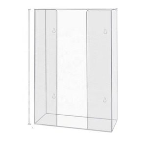 VONVIK Custom Clear Disposable Box Holder Acrylic Wall Mount Acrylic Dispenser