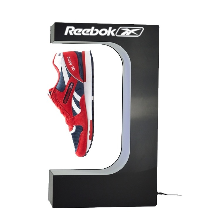 2021 Perigon rotation magnetic floating shoe display rotating display stand magnetic levitation products