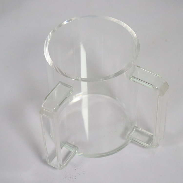 Acrylic Round Jewish Washing Cup Lucite Round Washing Cup For Jewish Ritual Transparent Handles