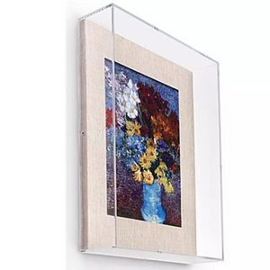 China Wholesale Customized Perspex Gallery Painting Acrylic Shadow Box Frame Wooden