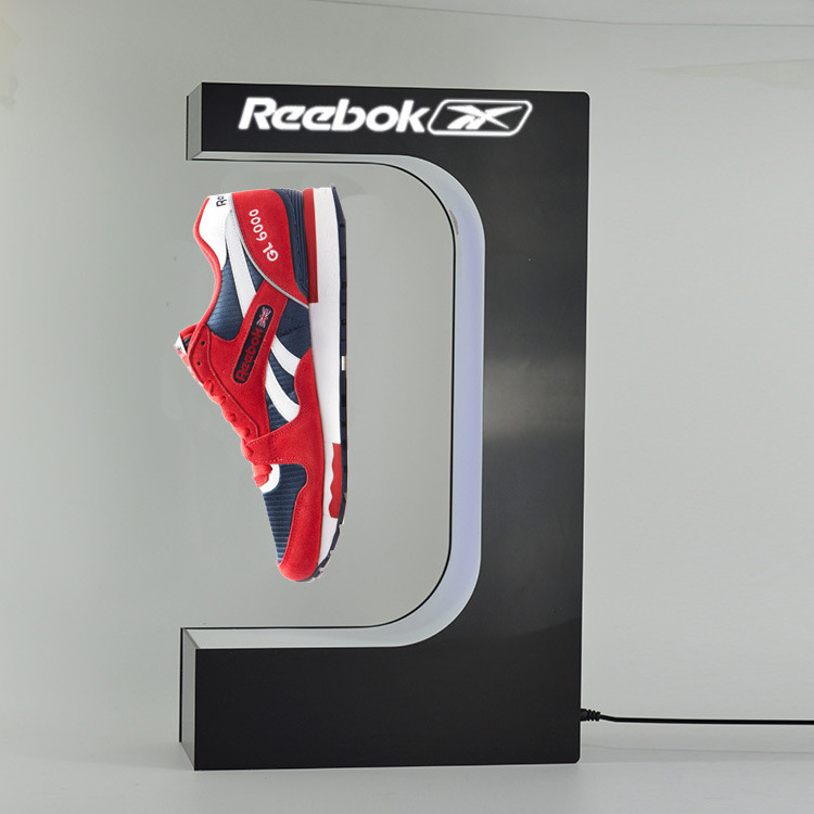 2021 Perigon rotation magnetic floating shoe display rotating display stand magnetic levitation products