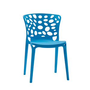 africa hebei designer manufacturing wholesale outdoor height dining modern red geometric perforated plastic chair