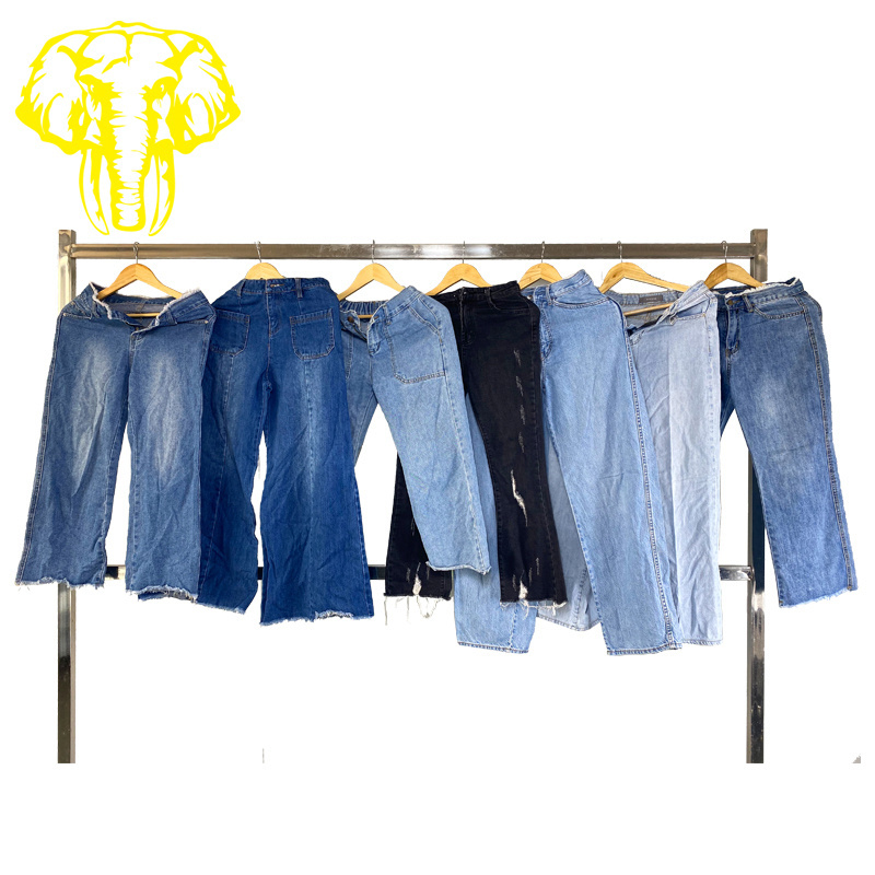 Used jeans used clothes bales Stock cheap used clothes