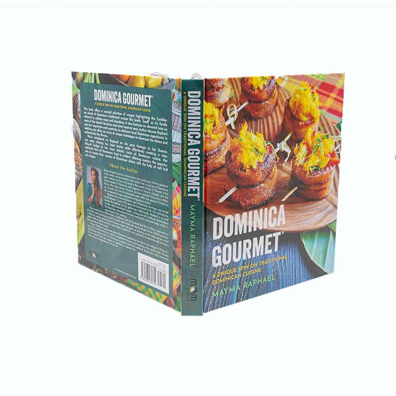 High Quality Printing Full Color Cooking Food Book Cookbook Hardcover Recipe Book Printing Service