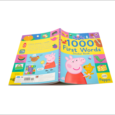 OEM Custom High Quality Full Color Kids Learning Printing  Activity Sticker Books