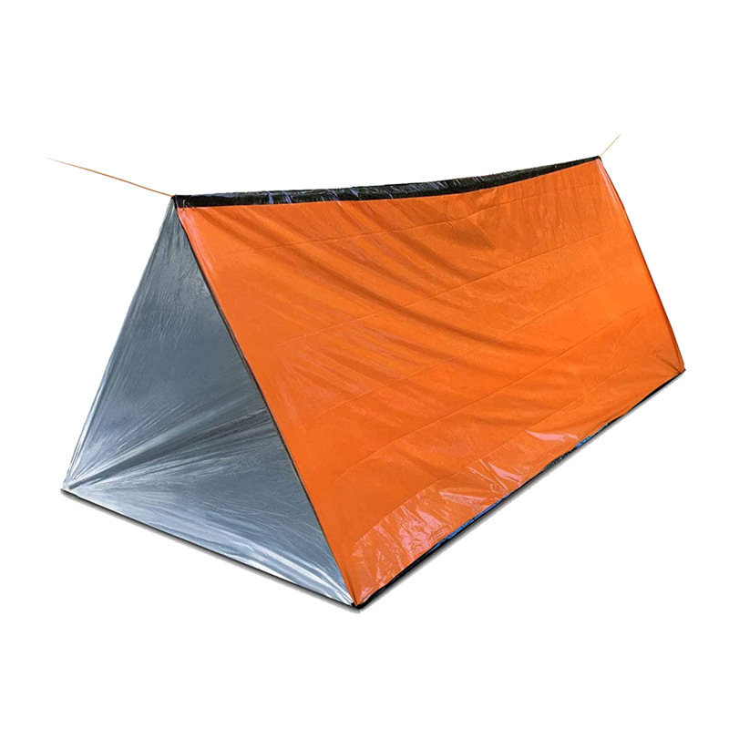 Travel Adventure Emergency PE Tube Tent Earthquake Relief Survival Emergency Supplies First AidThermal Blankets Tent