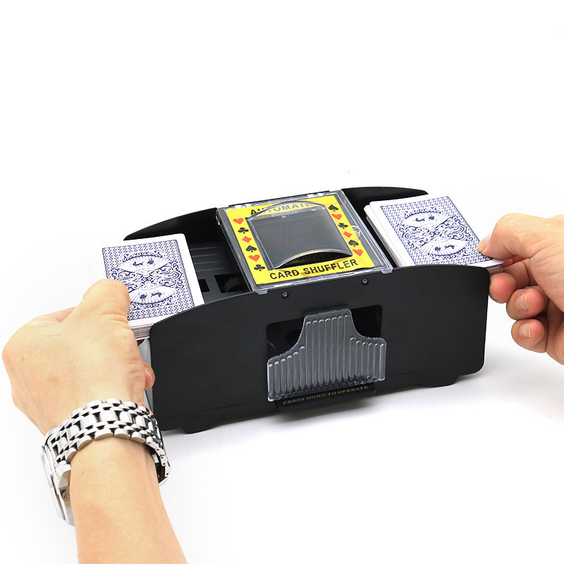 gambling product 2 Deck automatic playing card shuffler