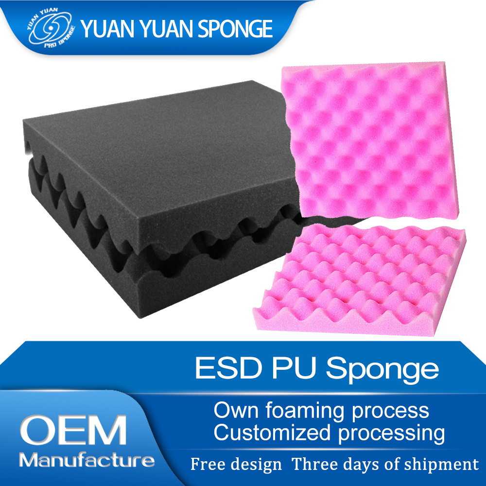 Factory Lined Corrugated Esd Sponge Led Protection Packaging Eva Foam