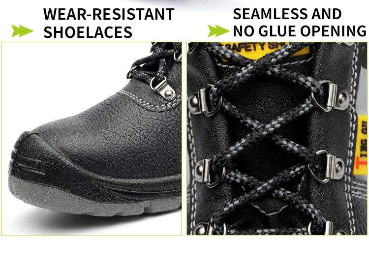 Botas De Trabajo Para Hombre Saftey Safety Shoes Steel Toe Men Boot Shoes