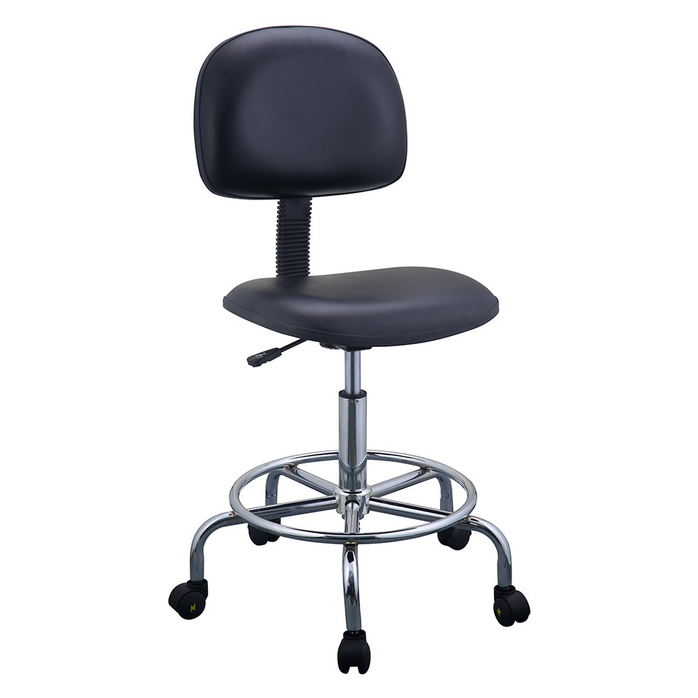 Competitive Adjustable Industrial Office Pu Foam Anti Static Stool Anti-static Lab Chair Antistatic Cleanroom Safe Esd Chair