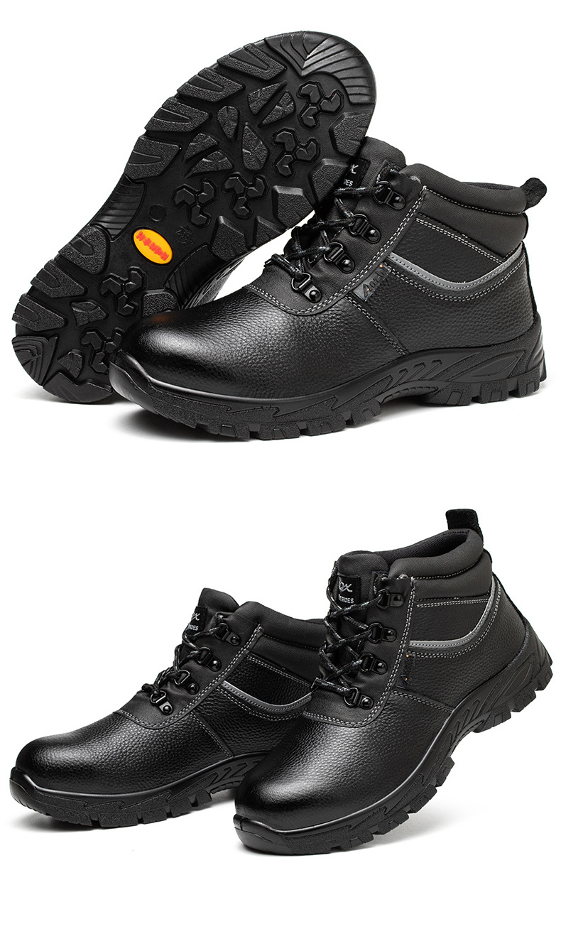 Botas De Trabajo Para Hombre Saftey Safety Shoes Steel Toe Men Boot Shoes