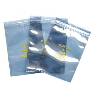 Custom Antis tatic Translucent Mylar Seal ESD Electrostatic Discharge Protective PCB Anti-Static Shielding  Antistatic ESD Bag