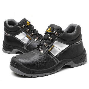 Clute Spro Brand High Cut Steel Toe Anti-slip Anti-puncture Waterproof Men Industrial Safety Shoes Boots