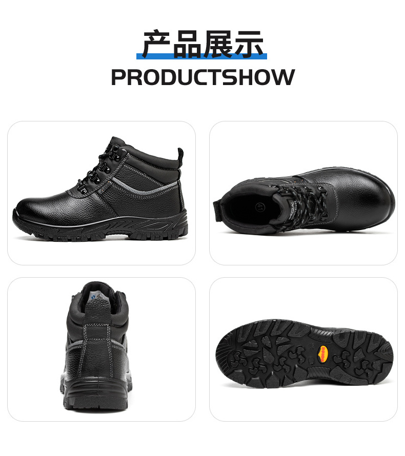 Botas De Trabajo Para Hombre Saftey Safety Shoes Steel Toe Men Boot Shoes