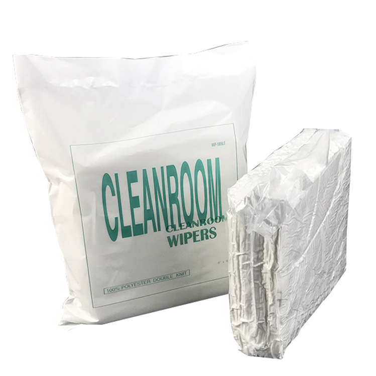 150pcs 9inch 100% Polyester Lint Free Clean Room Wiper 1009S Cleanroom Wipes For Cleaning Ink Clean Printing Machine