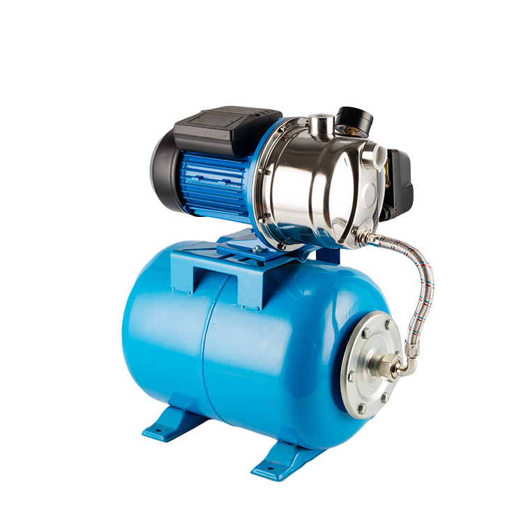 370w~1200w Low Pressure Station Stainless Steel Self Priming Automatic Booster System JET Water Pumps With Pressure Tank