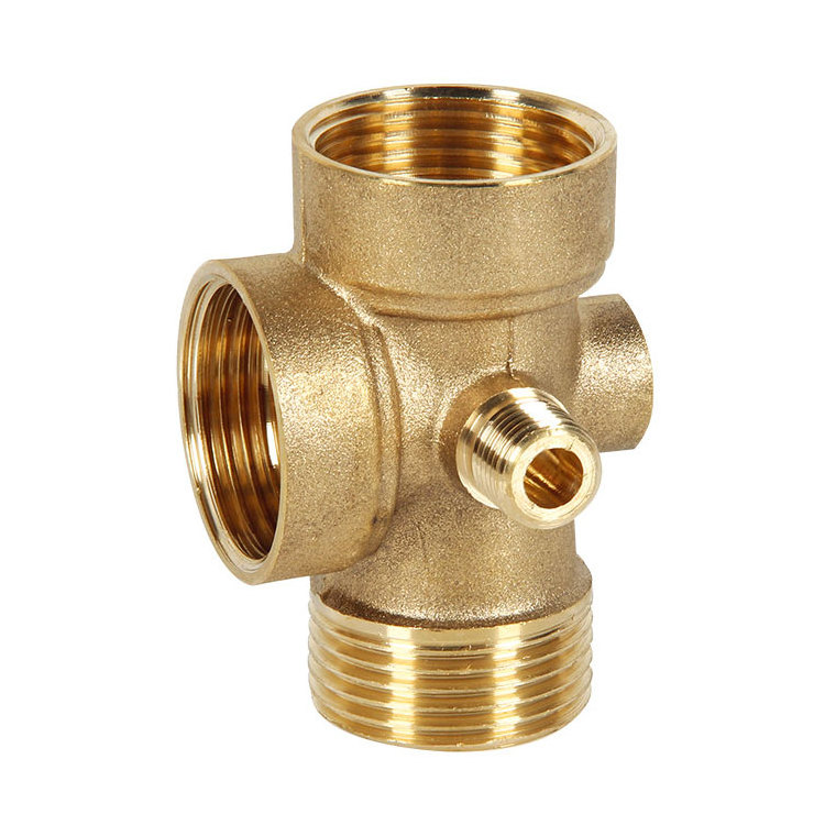 Pipe Fitting Elbow garden hose swivel cheap sale custom wholesale Stainless steel bronze water pump 1 3 5 way brass connector