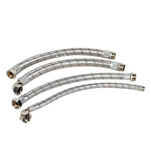 stainless steel flange 30/50/60 cm OEM Tap Connectors sale Automatic concrete water pump flange joint braided flexible hose