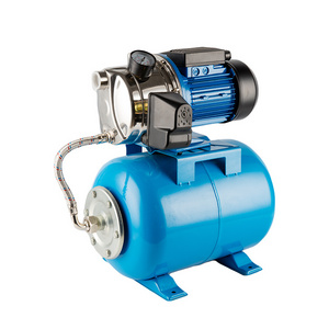 370w~1200w Low Pressure Station Stainless Steel Self Priming Automatic Booster System JET Water Pumps With Pressure Tank