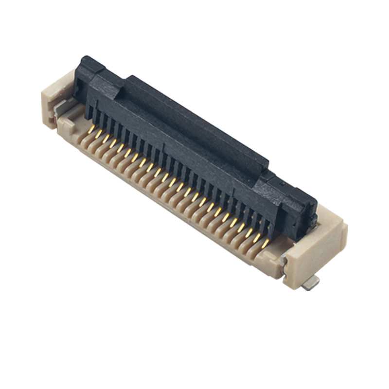 MOLEX 505110 Easy-On FFC/FPC Connector, 0.50mm Pitch Right-Angle, Bottom Contact