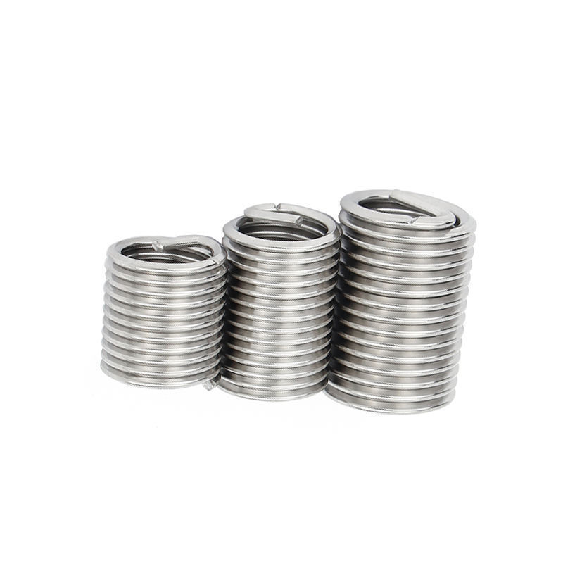 M6 * 1.0 * 2.5D High Quality Stainless Steel Helicoid Thread Metal Recoil Self Locking Wire Thread Insert for Thread Repair