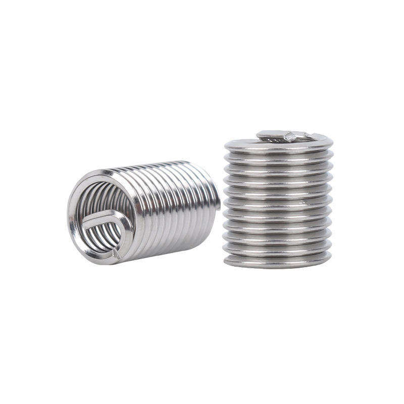 M6 * 1.0 * 2.5D High Quality Stainless Steel Helicoid Thread Metal Recoil Self Locking Wire Thread Insert for Thread Repair