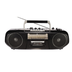 Classic retro radio top rated portable am fm radio portable stereo cassette recorder