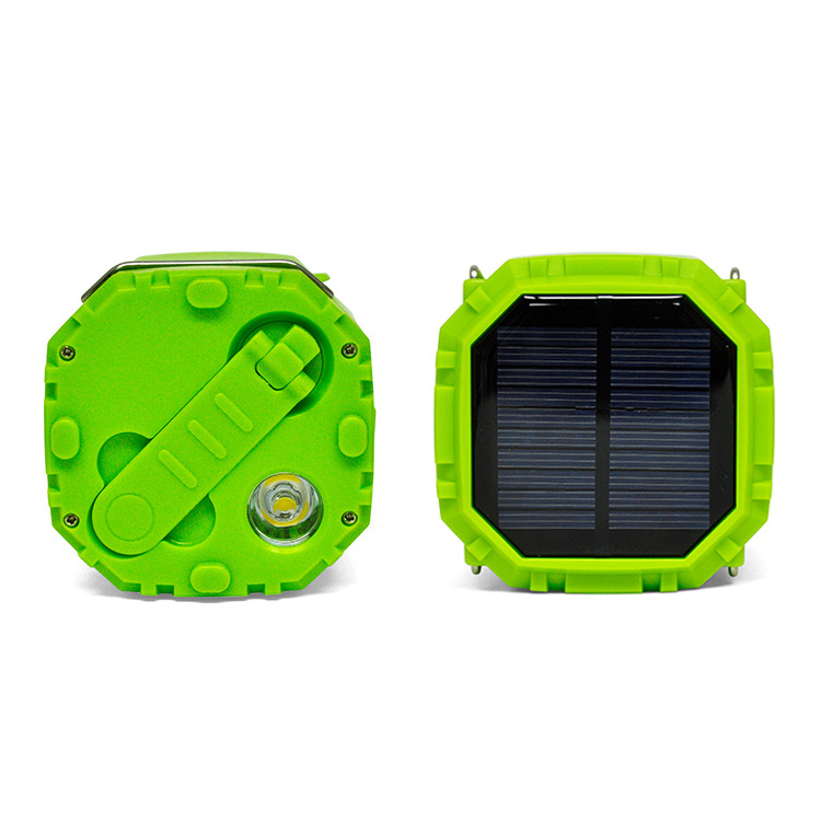 2024 New Outdoor Ipx4 Waterproof  Inflatable Camping Light 5000Mah Solar Rechargeable Camping Lantern