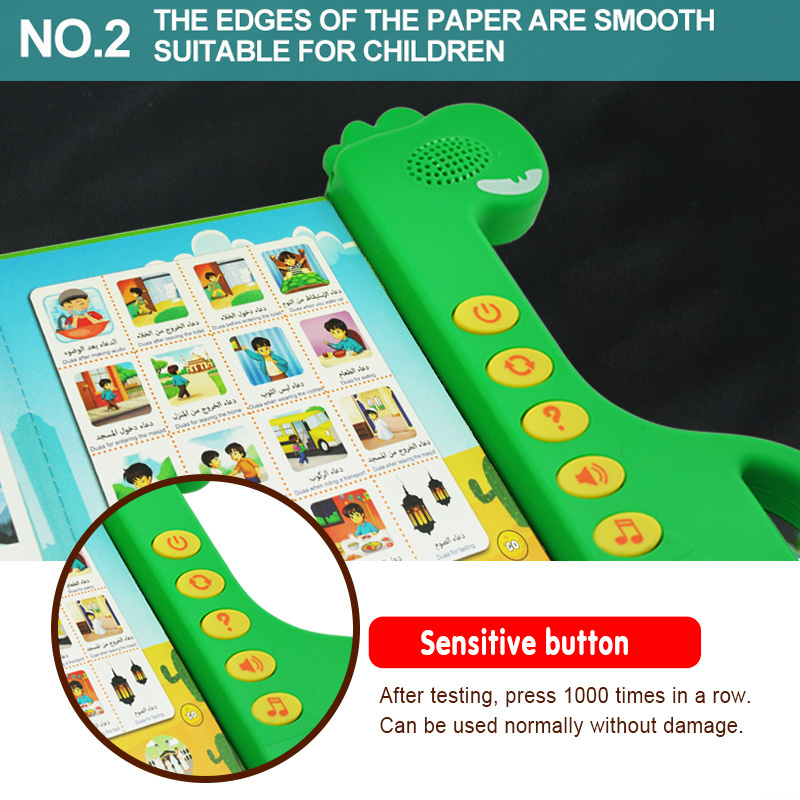 Children My Awesome Arabe Quran Alphabet Islamic Toys Arabic Talking Board Book