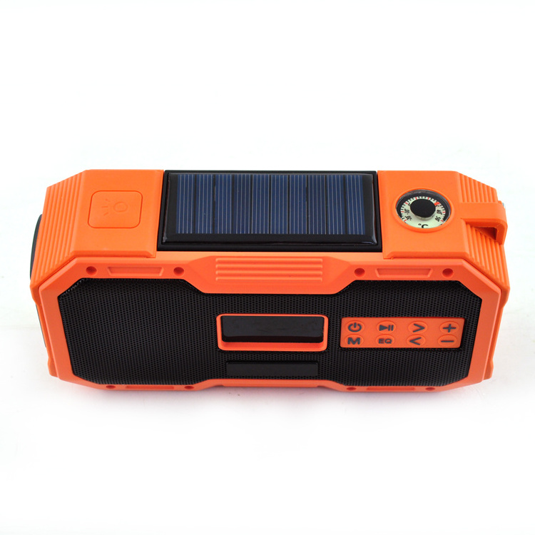 Eletree 3 In 1 Emergency Flashlight And Radio Power Bank Sos Led Torch Am Fm Noaa Weather Radio