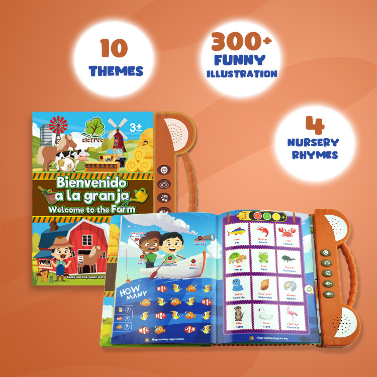 Baby Musical Rhymes English Educational Phonetic Learning E Book Libros Con Sonido Books For Children In Spanish