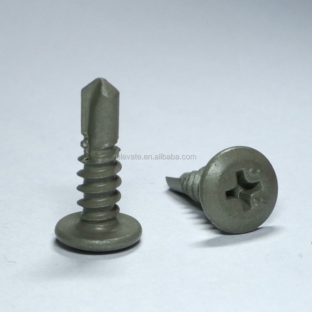 Taiwan Indented Hex Flange Washer Head BSD Thread EPDM Washer Self Drilling Screw