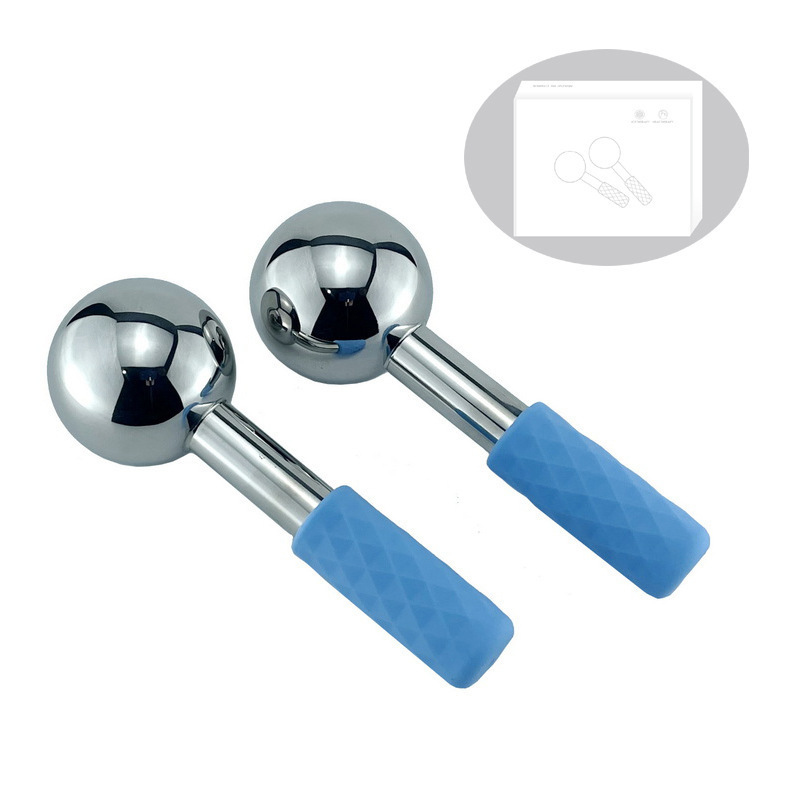 Factory Wholesale Skincare Tools Facial Massage Stainless Steel Ice Globes For Face and Eye