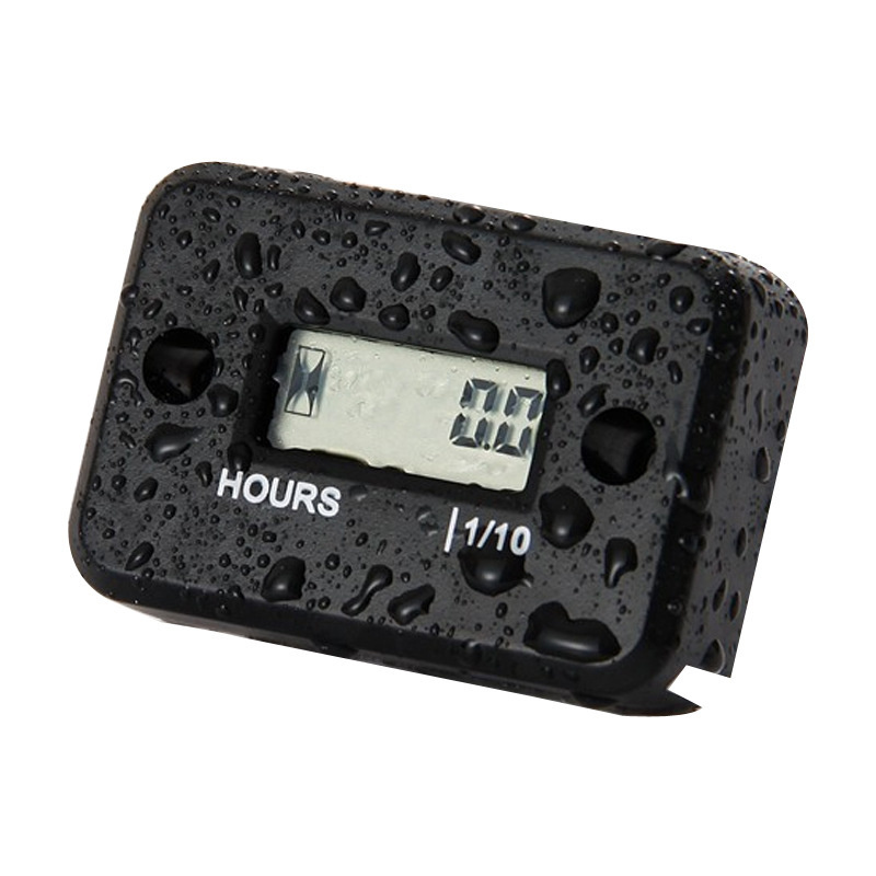 Waterproof Digital Hour Meter for Gasoline Engines Bike Motorcycle LCD Display Counter from Kampa