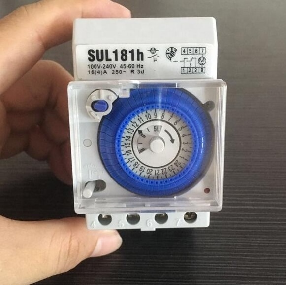 WenZhou SUL181H 220V Analog Mechanical 24 Hour Time Switch