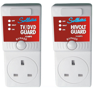 Kampa AVS 5A 13A  voltage protector TV guard with UK Plug