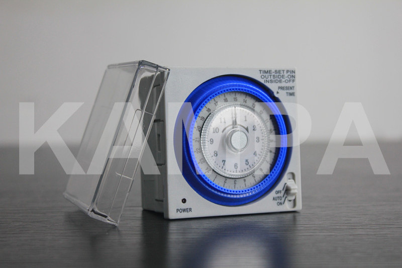 TB-37 Manual Analog Mechanical Clock Timer Switch Daily 24 Hours mechanical time switch with high quality