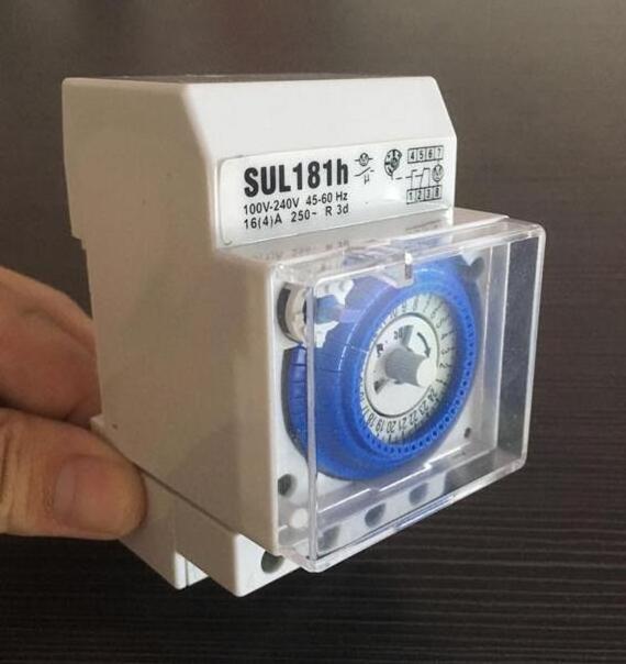 SUL181H 16A Adjustable Munal Mechanical Delay Timer Switch 12 volt dc