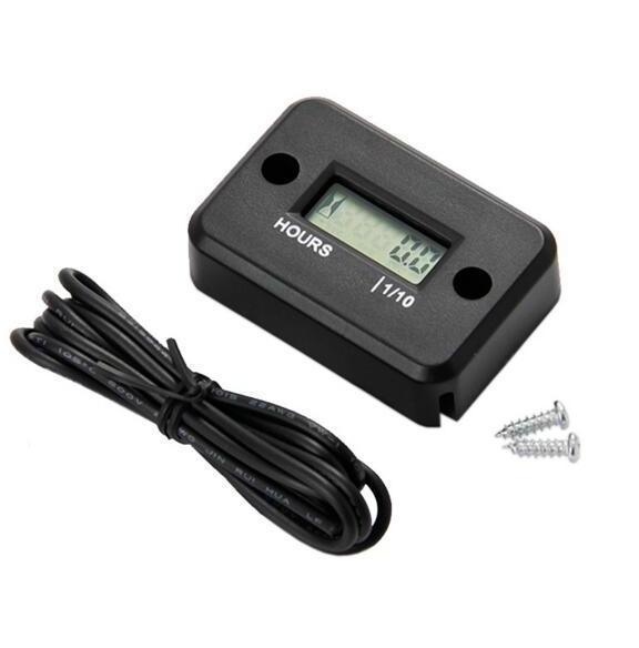 Kampa Digital LCD Counter Hour Meter for Dirt Quad Bike ATV Motorcycle Snowmobile Jet Ski Boat Pit Bike Motorbike Mx Marine