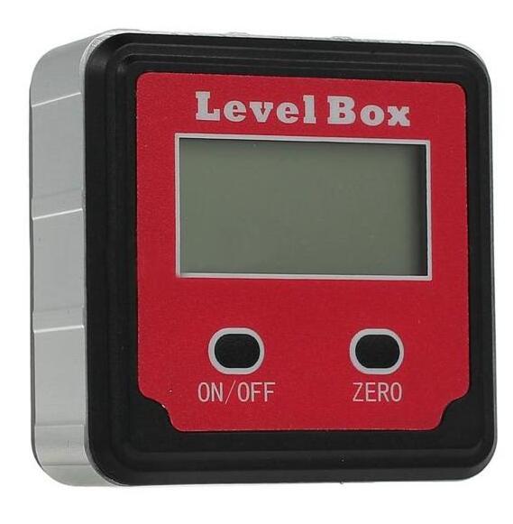 Digital  Inclinometer Level Box Protractor Angle Finder Gauge Meter Bevel Box With Magnet Base