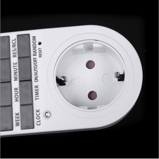 Australia 16A 240V Weekly Electric Plug in timer socket