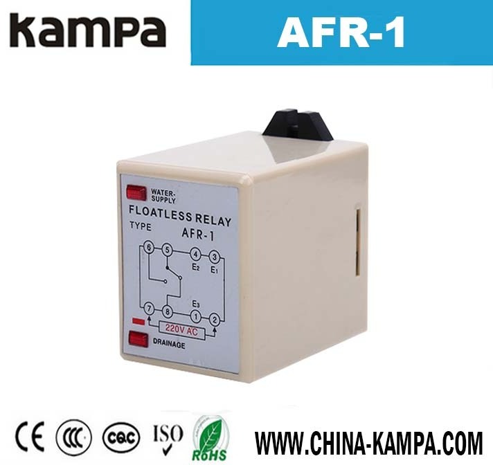 AFR-1 5A 8 Pin 250V AC Liquid Water Level Control Float less Relay Sensor Switch