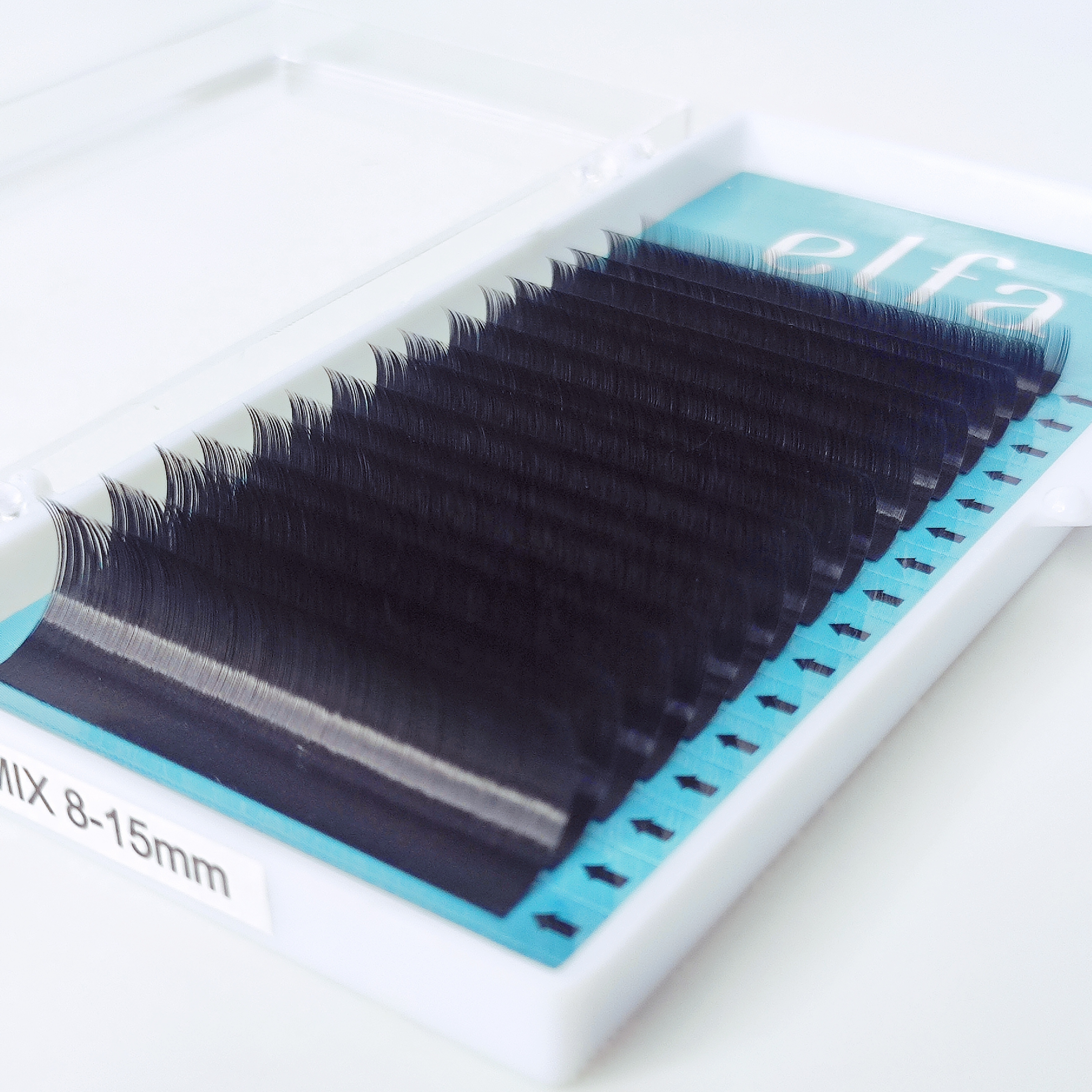 Best price handmade professional classic lash tray volume eyelash extensions color lashes 0.02-0.25mm from Vietnam