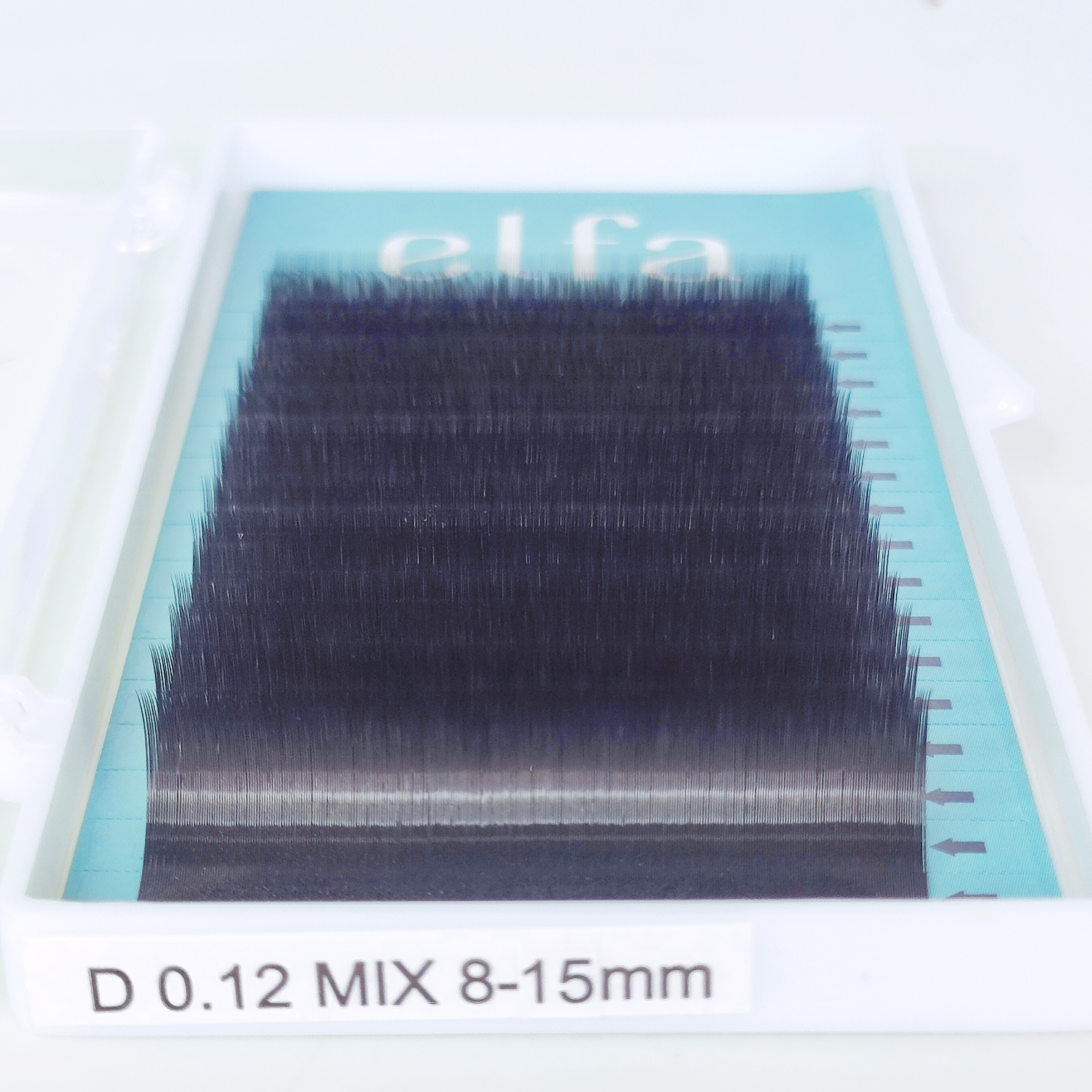 Best price private label lash trays black classic natural long easy fan eyelash extensions D 0.12 mix 8-15mm from Vietnam