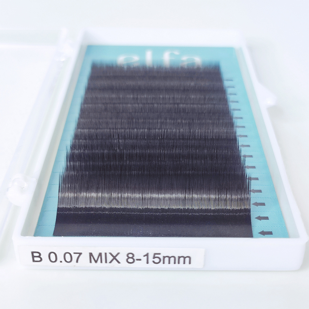 High Quality Custom Private Label Mink Individual Lashes Supplies Lash Trays Volume Classic Eyelash Extensions From Vietnam